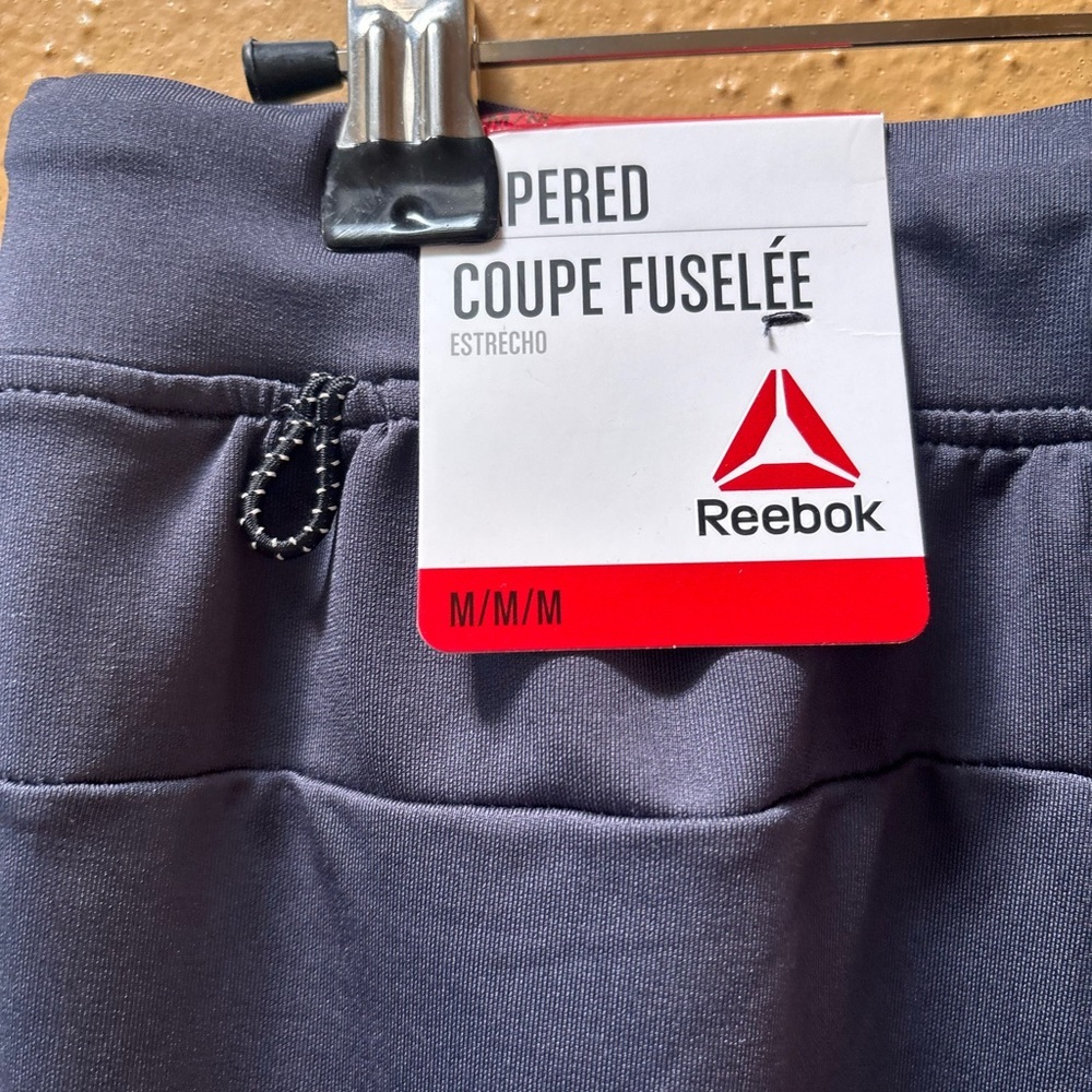 Reebok Men's Dark Gray Joggers - Picture 7 of 9